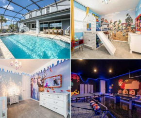Awesome 9 Br-10 min to Disney w Game & Theme Rooms